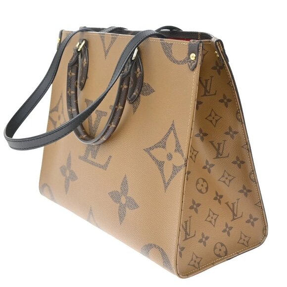 LOUIS VUITTON OnTheGo MM 2Way Hand Bag Monogram Reverse Brown M45321 382RP004 - Picture 4 of 15